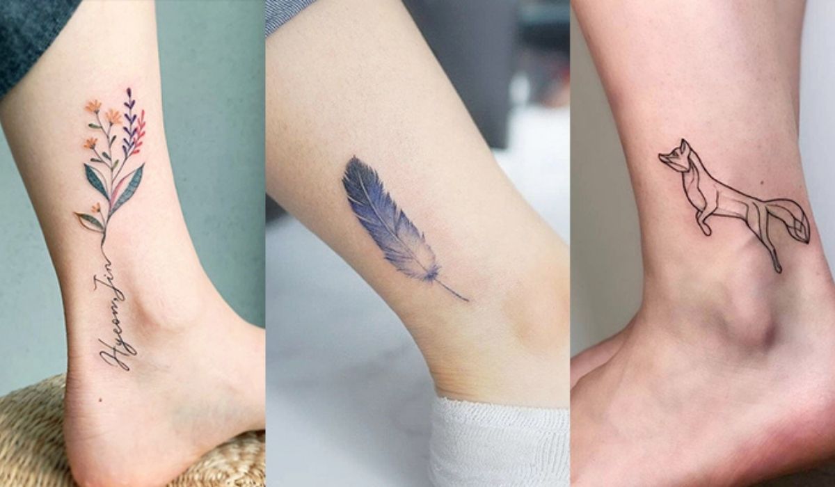 50 Ankle Tattoos Ideas For Men  Women 2023