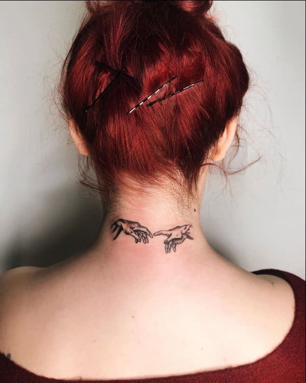 80 Cute Neck Tattoos For Girls 2023  Side  Back Designs