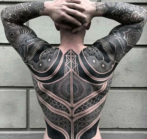 50 Upper Back Tattoos For Men  Masculine Ink Design Ideas  Back tattoos  for guys Upper back tattoos Tattoos for guys