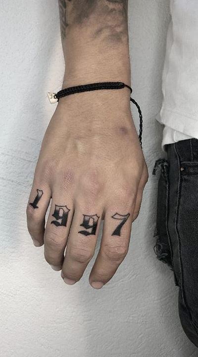 Top 30 Finger Tattoos For Men  Lazy Penguins
