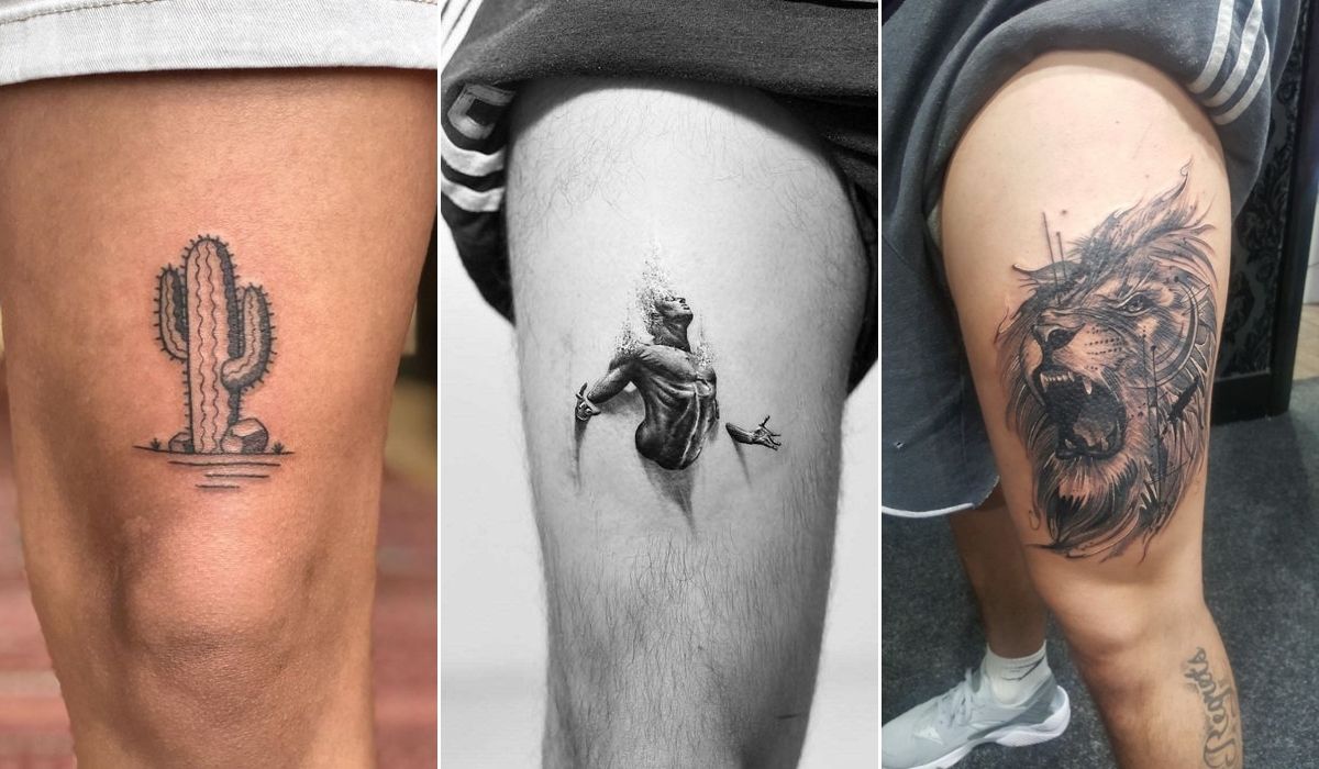 75 Popular Thigh Tattoos Unique  Interesting Ideas For Men  Women   DMARGE