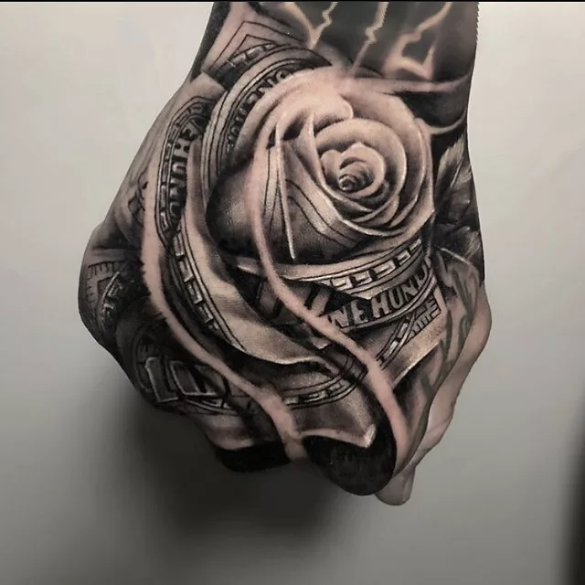 Money rose tattoo meaning