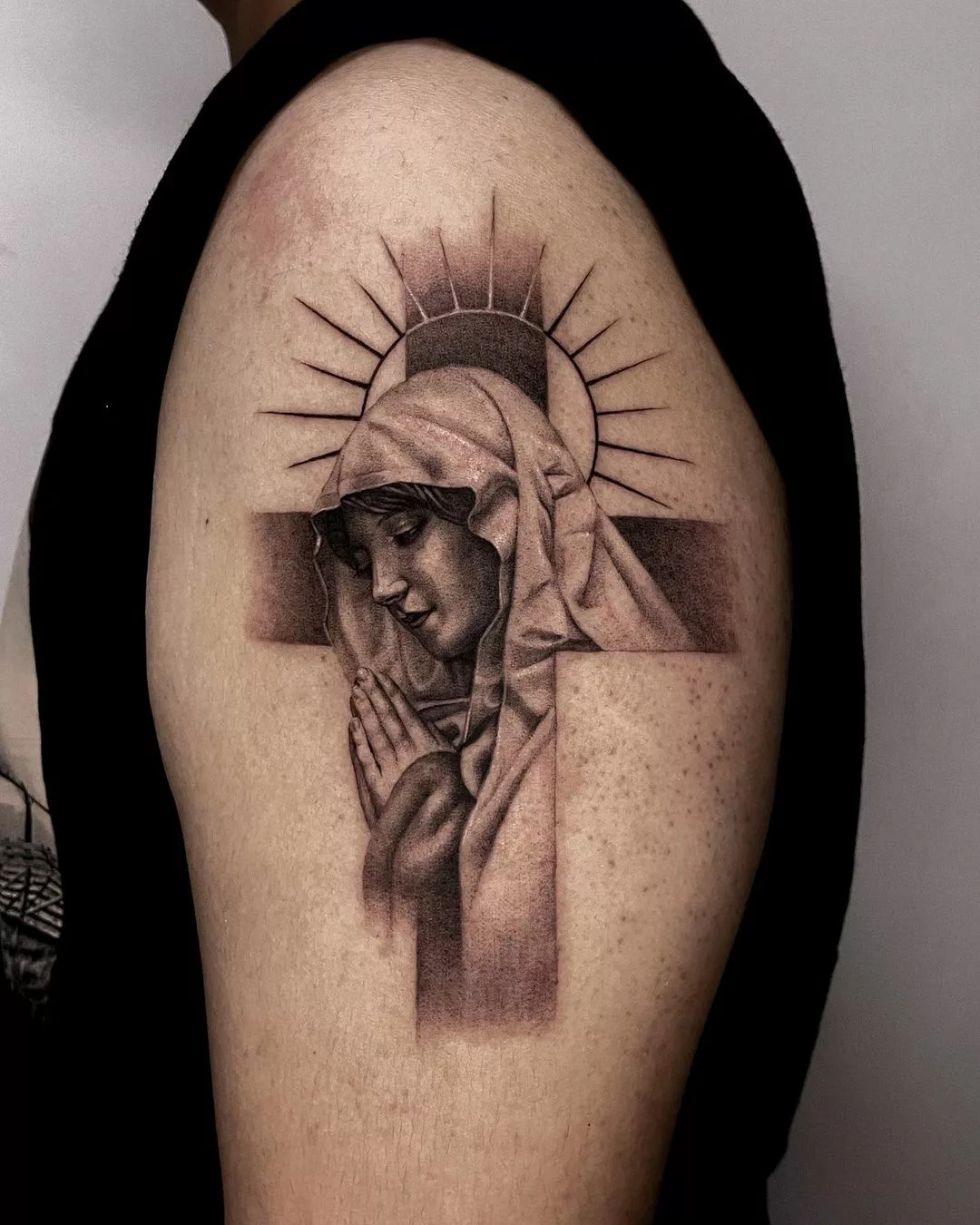 virgin mary tattoo meaning