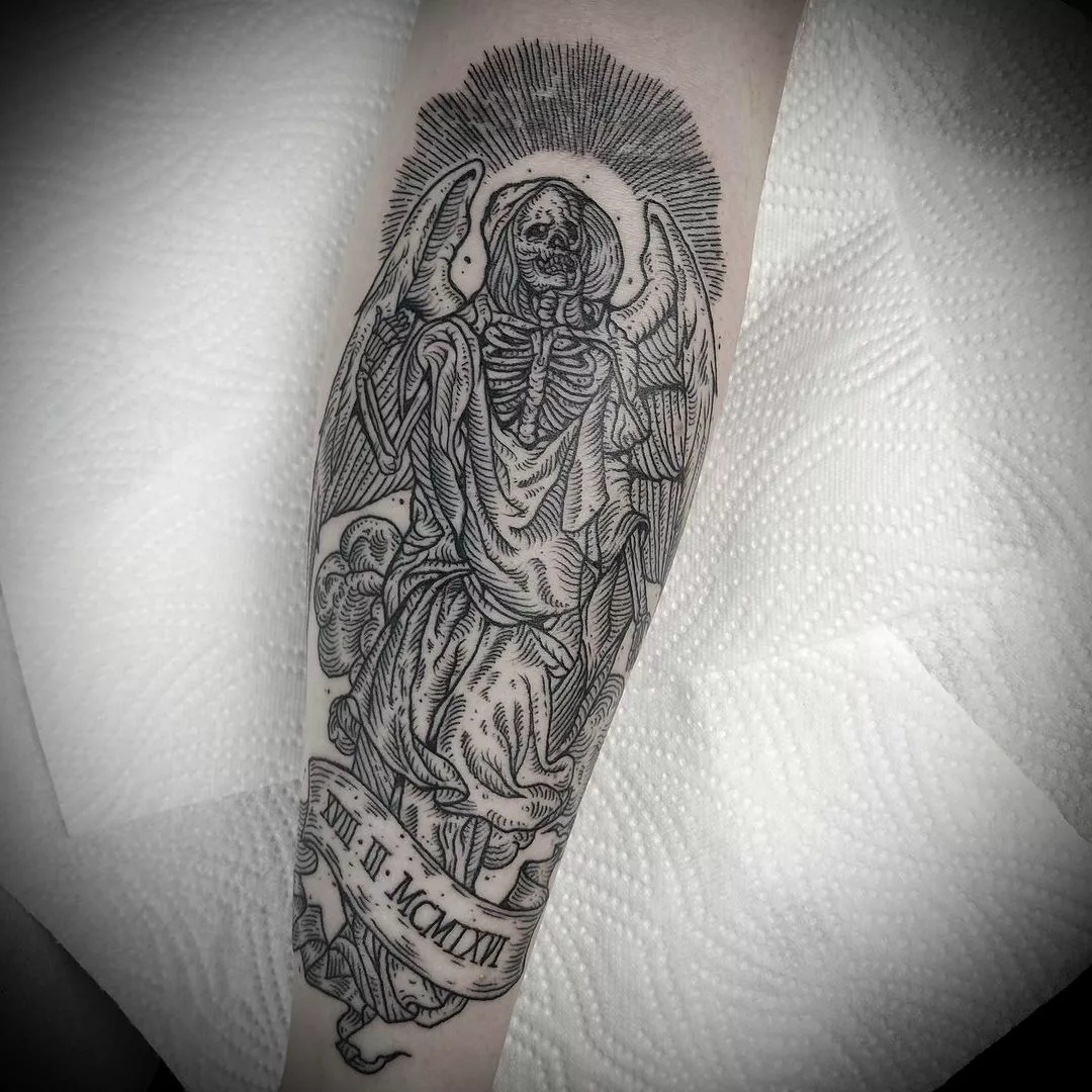 Angel of Death Tattoo 13