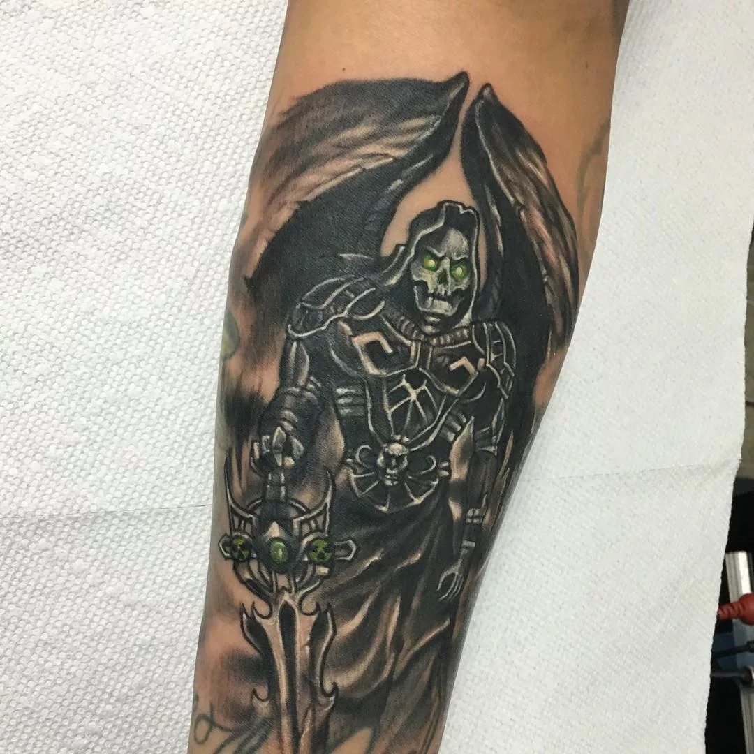 Angel of Death Tattoo