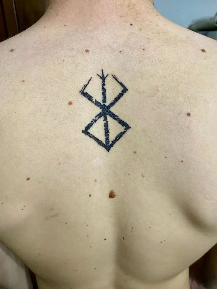 Berserk Brand of Sacrifice Tattoo on back