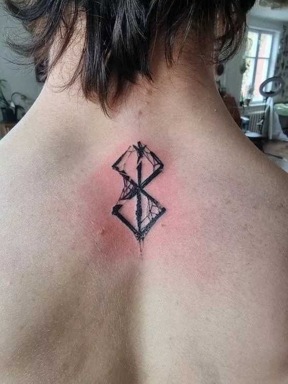 Berserk Brand of Sacrifice Tattoo on back