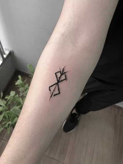 Berserk Brand of Sacrifice Tattoo on hand